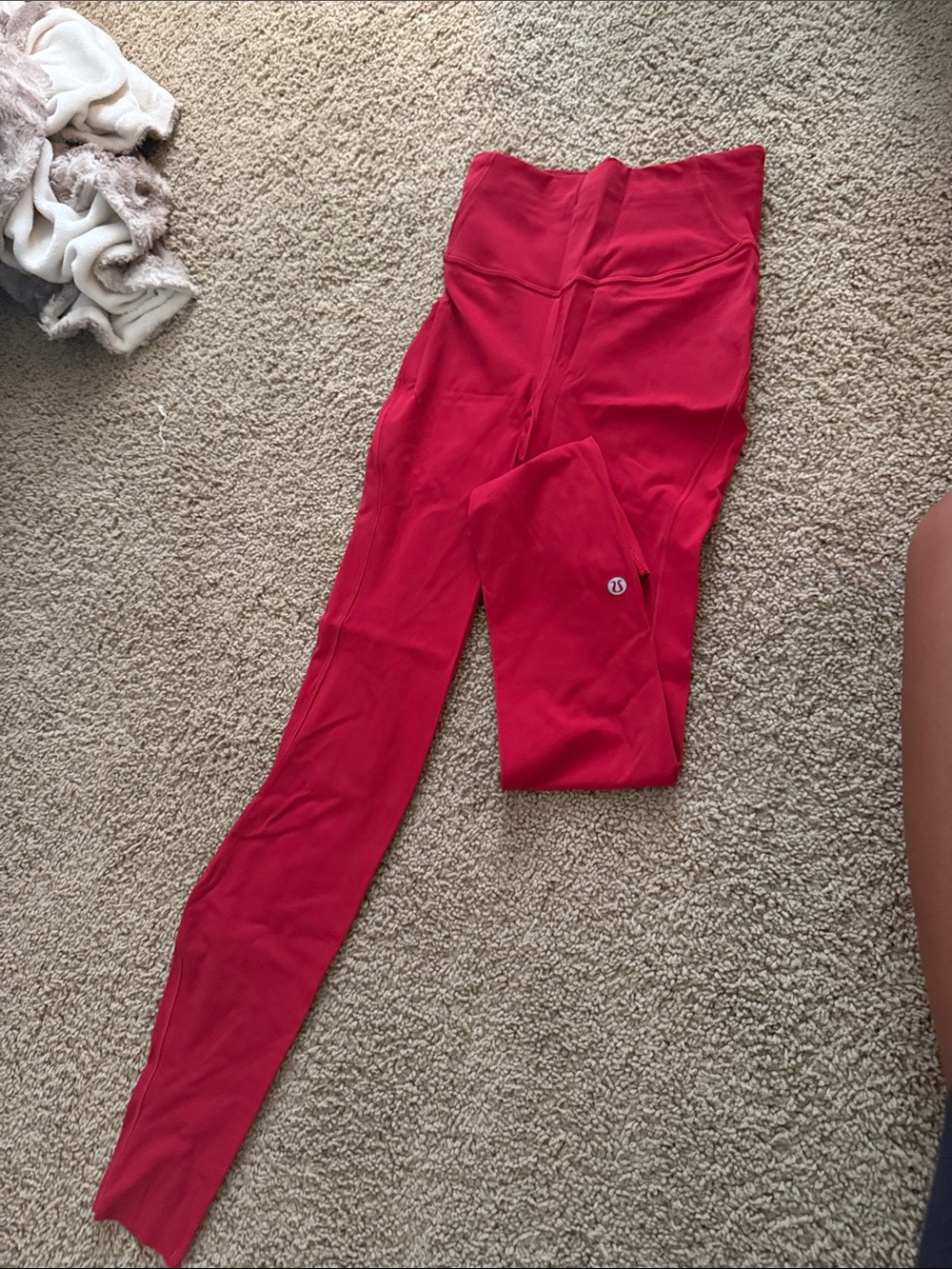 lululemon athletica Red High-Rise Leggings